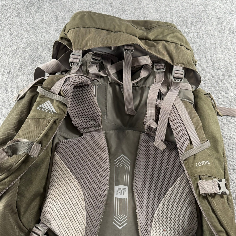 Kelty Coyote 80 Backpack Unisex Large Olive Green Hiking Camping Trekking Gear - Picture 8 of 11